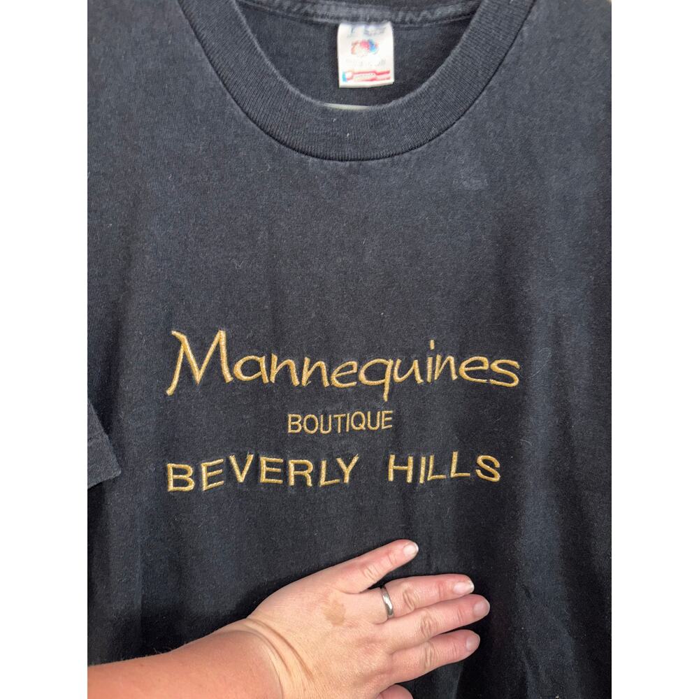 Vintage Fruit Of The Loom Single-Stitch T-Shirt M… - image 2